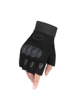 Tactical Siyah Kesik Eldiven