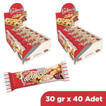 Tadım Yer Fıstıklı Bar,%63 Fıstık İçerikli Atıştırmalık Bar, 30 gr x 40 Adet Kutu