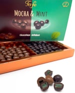 Tafe Mocha & Mint Çikolata Kaplı Kahve ve Nane Aromalı Lokum Draje 150 gr