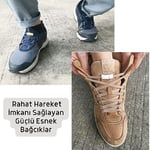 Takbırak Mıknatıslı Lastikli Ayakkabı Bağcığı, Akıllı Bağcık, Bot, Çocuk, Spor Bağcık
