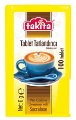 TAKİTA Sukralozlu Tablet Tatlandırıcı 100 Tablet