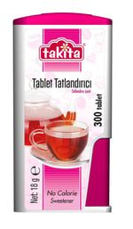 Takita Tablet Tatlandırıcı 300 Ad