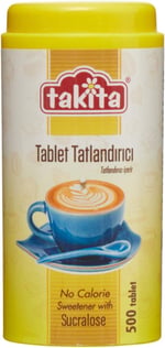Takita - Tablet Tatlandırıcı - Sukraloz 500 Ad (Yeni)