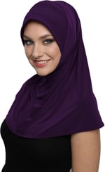 Takmatik Sade Hazır Türban Tesettür Havuz Bonesi Namaz Örtüsü
