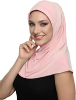 Takmatik Sade Hazır Türban Tesettür Havuz Bonesi Namaz Örtüsü