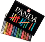 Talens Panda Yağlı Pastel Boya 12 Renk Set
