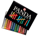 Talens Panda Yağlı Pastel Boya 12 Renk Set