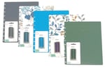 Talia Orta Boy Disk ve Kapak Seti 26 - Kömürlü Kömür, Avuç İçi DLB, Enerjik Turkuaz w/ET, Daylily w/SP, GO diskli Yeşil Zeytin - Seçenekler: Letter Set, Midsize Set