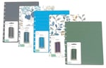 Talia Orta Boy Disk ve Kapak Seti 26 - Kömürlü Kömür, Avuç İçi DLB, Enerjik Turkuaz w/ET, Daylily w/SP, GO diskli Yeşil Zeytin - Seçenekler: Letter Set, Midsize Set