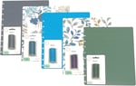 Talia Orta Boy Disk ve Kapak Seti 26 - Kömürlü Kömür, Avuç İçi DLB, Enerjik Turkuaz w/ET, Daylily w/SP, GO diskli Yeşil Zeytin - Seçenekler: Letter Set, Midsize Set