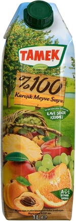 TAMEK GRUP GIDA ÜRETİM A.Ş. Tamek%100 Karışık Cry, 1 L