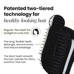 Tangle Teezer Compact Styler Rose Gold Black Saç Fırçası -Seyahat ve Çanta Boy Tarak
