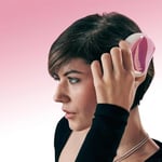 Tangle Teezer Compact StylerIce Cream Swirl Saç Fırçası - Seyahat ve Çanta Boy Tarak