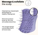 Tangle Teezer Scalp Brush Lilac Masaj & Saç Fırçası-Tarak Islak Kullanım