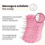 Tangle Teezer Scalp Brush Pink Masaj & Saç Fırçası - Islak Kuru Kullanım