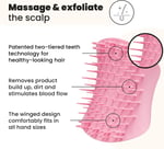Tangle Teezer Scalp Brush Pink Masaj & Saç Fırçası - Islak Kuru Kullanım