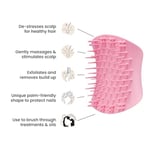 Tangle Teezer Scalp Brush Pink Masaj & Saç Fırçası - Islak Kuru Kullanım