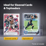 Tapeera 20'li Paket PET Beyzbol Kartı Vitrini - 120 Karta Kadar Tutun Duvara Montaj - Kollu Kart ve Üstten Yükleyici Ekranı - Spor Kartı Ticaret Kartı Teşhir Rafı - Polaroid Instax Ekran için