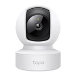 Tapo C202, 1080P Full HD, Hareket Tespit ve Takibi, 360°, 9m Gece Görüşü, Çift Yönlü Ses, Alarm, Bulut/Yerel Depolama, Bebek Ağlaması Tespiti, İç Mekan Ethernet/Wi-Fi Güvenlik Kamerası