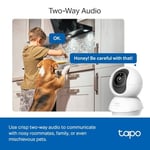 Tapo C230, 3K 5MP, Yapay Zeka Desteği, Hareket Takibi, 360°, 12m Gece Görüşü, Çift Yönlü Sesli İletişim, Bulut/Yerel Depolama, Bebek Ağlaması Tespiti,İç Mekan Wi-Fi Güvenlik Kamerası