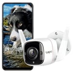 Tapo C310, 2K 3MP Dış Mekan Wi-Fi/Ethernet Güvenlik Kamerası, Hareket Algılama, IP66 Su Geçirmez, 30m Gece Görüşü, Çift Yönlü Ses, Bulut/Yerel Depolama, Sesli ve Işıklı Alarm