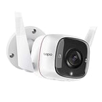 Tapo C310, 2K 3MP Dış Mekan Wi-Fi/Ethernet Güvenlik Kamerası, Hareket Algılama, IP66 Su Geçirmez, 30m Gece Görüşü, Çift Yönlü Ses, Bulut/Yerel Depolama, Sesli ve Işıklı Alarm