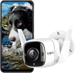 Tapo C310, 2K 3MP Dış Mekan Wi-Fi/Ethernet Güvenlik Kamerası, Hareket Algılama, IP66 Su Geçirmez, 30m Gece Görüşü, Çift Yönlü Ses, Bulut/Yerel Depolama, Sesli ve Işıklı Alarm