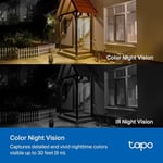 Tapo C410, 2K 3MP, Renkli Gece Görüşü, Şarj Edilebilir, Solar Panel Destekli, IP65, Yerel/Bulut Depolama, 125° Açılı, Işıklı ve Sesli Alarm, Kablosuz Bataryalı Güvenlik Kamerası