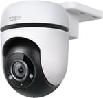 Tapo C500, 1080P Full HD Dış Mekan Wi-Fi Güvenlik Kamerası, Hareket Tespit/Takibi, 360°, IP65 Su Geçirmez, Gece Görüşü, Çift Yönlü Ses, Bulut/Yerel Depolama, Sesli ve Işıklı Alarm
