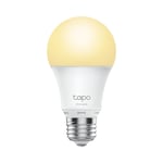 Tapo L510E 2-pack , Ayarlanabilir Akıllı Wi-Fi Ampulü, 806 Lümen, E27 Duy, 8,3W, Enerji tasarrufu, Amazon Alexa ve Google Home ile çalışır, Kısılabilir Yumuşak Sıcak Beyaz, Hub Gerekmez