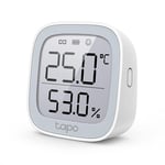 Tapo T315, Akıllı Sıcaklık ve Nem Monitörü, Ücretsiz Veri Depolama, LCD Ekran, Gerçek Zamanlı Bildirimler, Pil Dahildir, Alexa ve Google Home ile Çalışır, Tapo Hub Gereklidir Ayrıca Satılır