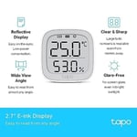 Tapo T315, Akıllı Sıcaklık ve Nem Monitörü, Ücretsiz Veri Depolama, LCD Ekran, Gerçek Zamanlı Bildirimler, Pil Dahildir, Alexa ve Google Home ile Çalışır, Tapo Hub Gereklidir Ayrıca Satılır