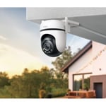 Tapo TP-Link TC42, 2K QHD Dış Mekan Wi-Fi Güvenlik Kamerası, Yıldız Işığı Sensörlü Renkli Gece Görüşü, AI Akıllı Algılama, 360° Kapsama Alanı, Alexa ile Uyumlu