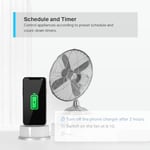 Tapo WLAN akıllı priz Tapo P100, akıllı ev WiFi priz, Alexa aksesuarı, Alexa, Google Home, Tapo uygulaması ile çalışır, sesli kontrol, uzaktan erişim, hub gerekmez, mini, beyaz