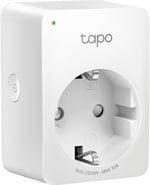 Tapo WLAN akıllı priz Tapo P100, akıllı ev WiFi priz, Alexa aksesuarı, Alexa, Google Home, Tapo uygulaması ile çalışır, sesli kontrol, uzaktan erişim, hub gerekmez, mini, beyaz