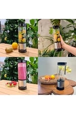 Taşınabilir Metal Kişisel Blender Shake'N Smoothies Blender Keskin Bıçaklı Ekstra Cup
