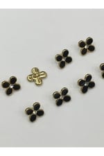 Taşlı Düğme/bluz Düğmesi 8 Li Set/Metal Taşlı Bluz Düğmesi