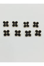 Taşlı Düğme/bluz Düğmesi 8 Li Set/Metal Taşlı Bluz Düğmesi