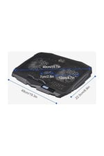 Tastech Laptop Cooler S-18 4 Fanlı Işıklı 17 Inç Uyumlu Laptop Sogutucu Nocolor-23A274E9