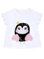 Tatlı Baykuş Kız Çocuk T-shirt Şort Takım