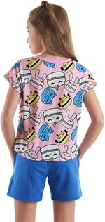 Tatlı Kurabiyeler Kız Çocuk T-shirt Şort Takım