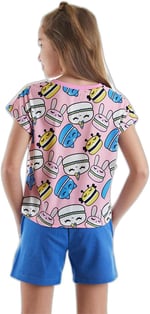 Tatlı Kurabiyeler Kız Çocuk T-shirt Şort Takım