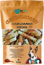 Tavuk Sargılı Köpek Ödül Maması, Tavuklu Munchy, 25 Stick