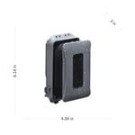 TayMac ML500G Tek Takım Yatay/Dikey Montaj Hava Koşullarına Dayanıklı Genişletilebilir Düşük Profil Kullanım Sırasında Ekstra Hizmet Kapağı, Gri Kaplama