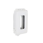 TayMac ML500W Tek Takım Yatay/Dikey Montaj Hava Koşullarına Dayanıklı Genişletilebilir Düşük Profil Kullanımdayken Ekstra Görev, 15A, Beyaz