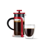 Tchibo French Press 300 ml, Kırmızı