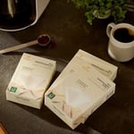 Tchibo Kahve Filtresi Boyut 101 Büyük Paket 1440 Adet - Birinci Sınıf Kaliteli Kağıt Filtre Torbası 18x80, Sürdürülebilir, Aromatik, Kompostlanabilir & Çevre Dostu, Beyaz