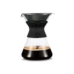 Tchibo Manuel kahve hazırlayıcı/dökme sürahi (borosilikat cam, silikon manşet ve kalıcı filtre, yüksek kaliteli paslanmaz çelik, 750 ml