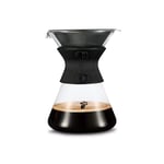 Tchibo Manuel kahve hazırlayıcı/dökme sürahi (borosilikat cam, silikon manşet ve kalıcı filtre, yüksek kaliteli paslanmaz çelik, 750 ml