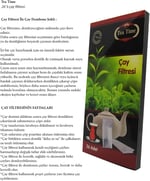 Tea Time Çay Filtresi Büyük Boy (130 Adet Filtre - Poşet) - Seçenekler: 130 Adet Filtre (Poşet), 260 Adet Filtre (Poşet)...